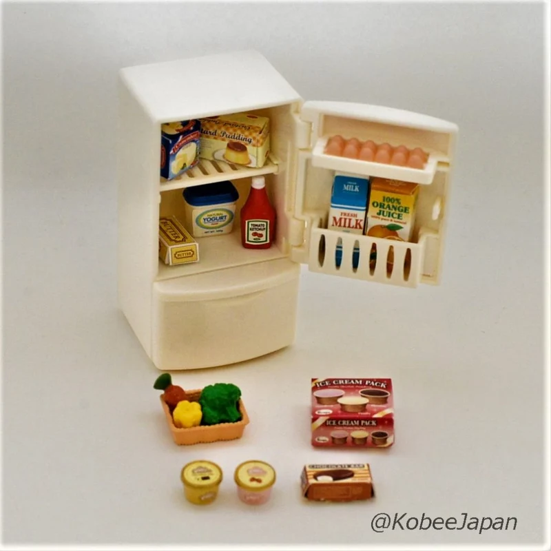 Refrigerator Set KA-415 Sylvanian Families Calico Critters