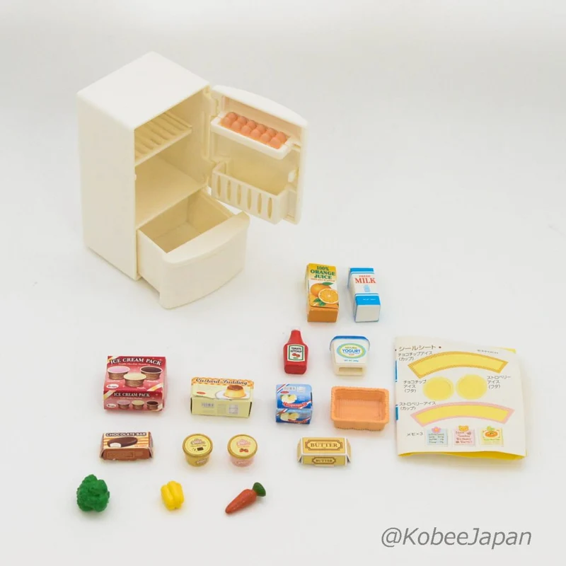 Refrigerator Set KA-415 Sylvanian Families Calico Critters