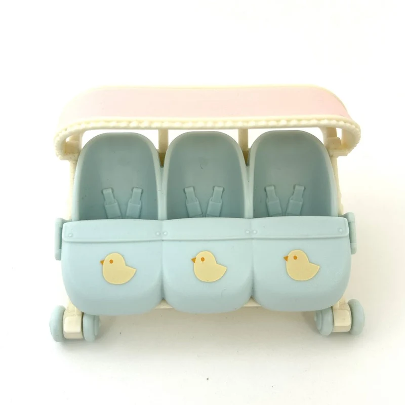 [Used] TRIPLE BABY STROLLER Epoch Japan Sylvanian Families