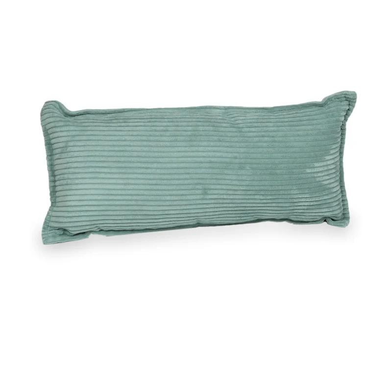 Grand coussin de jeu pour canapé en velours côtelé