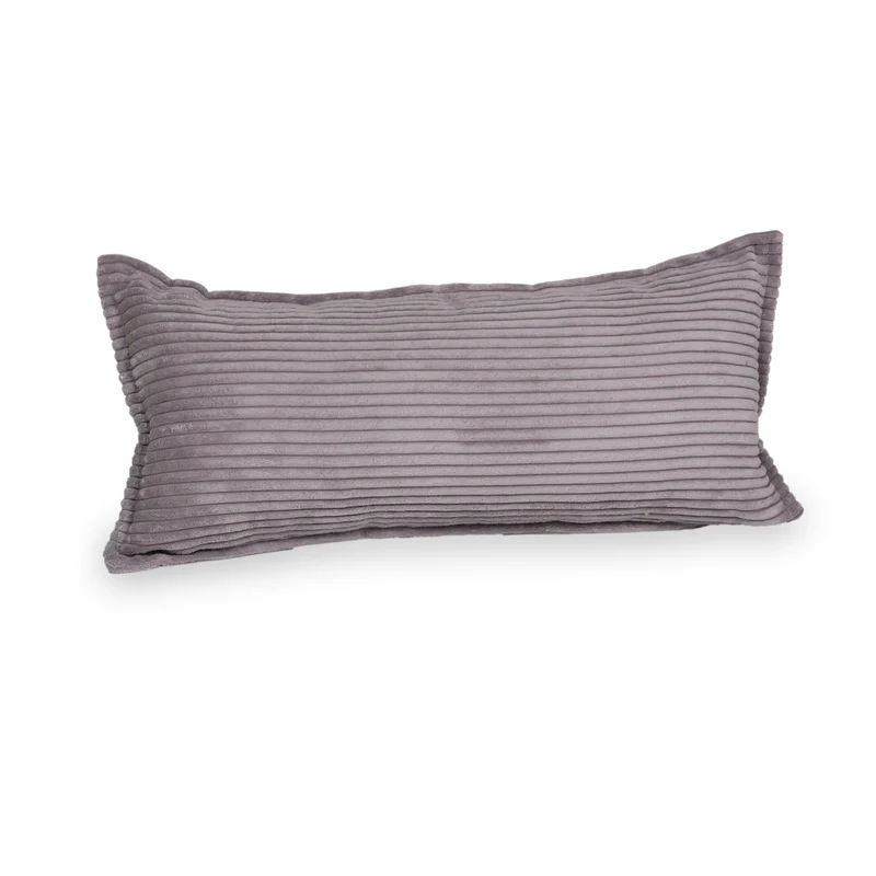 Grand coussin de jeu pour canapé en velours côtelé