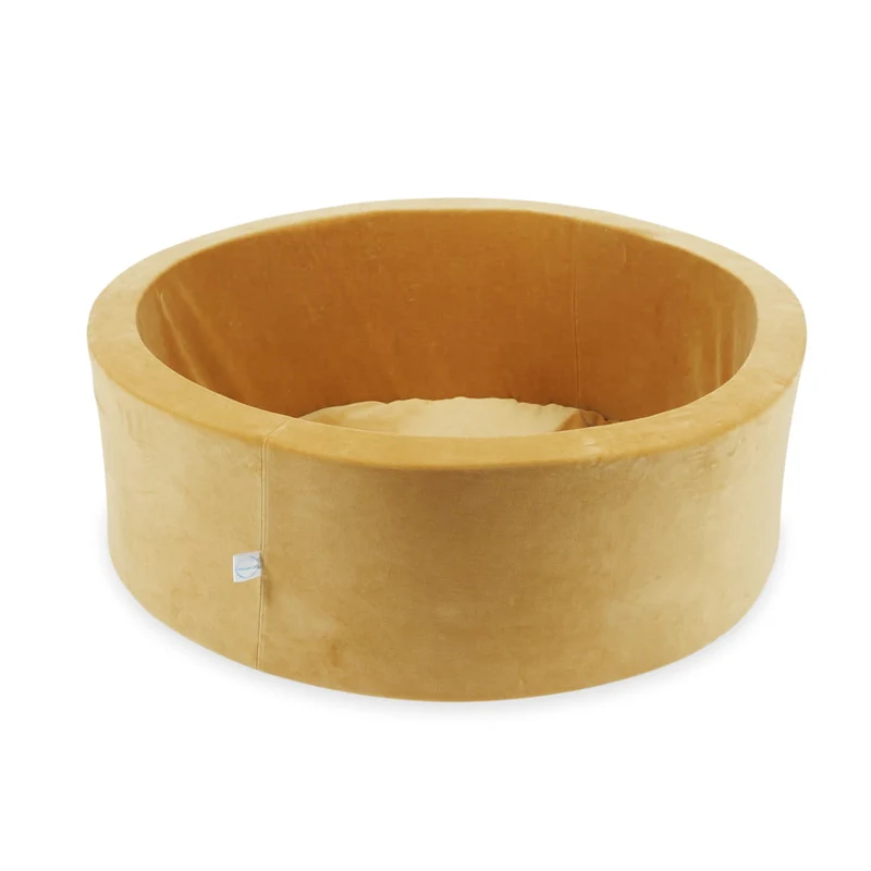 Piscine à Balles 90x30 Velvet Soft Carmel sans balles