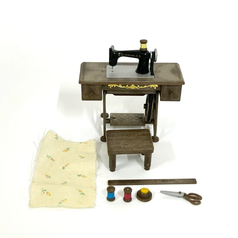 [used] Sewing Machine Set KA-51 Sylvanian Families Calico Critters