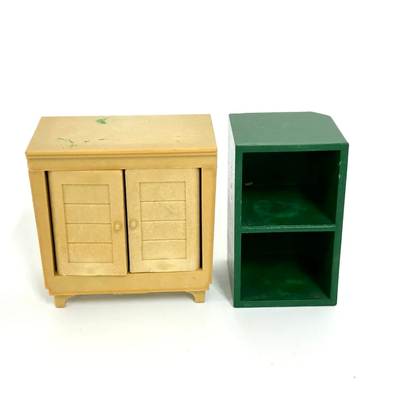 [used] Vintage Kitchen Set 1985 KA-10 Sylvanian Families Calico Critters