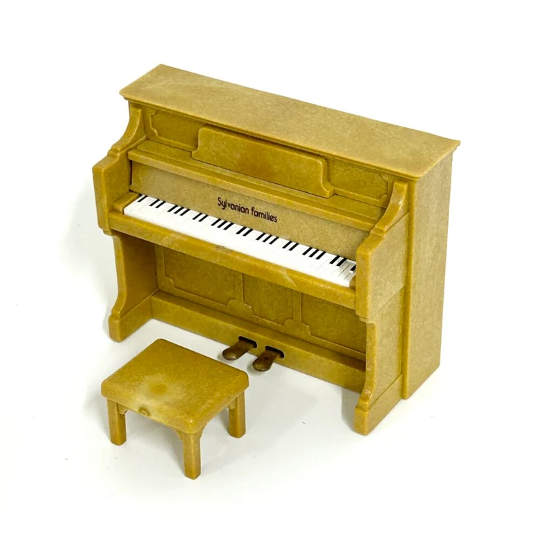 [used] Vintage Music Instrument Piano Set 1986 GA-01 Sylvanian Families Calico Critters
