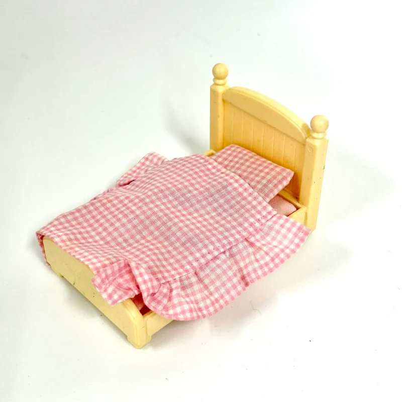 [used] Single Bed Set Sylvanian Families Calico Critters