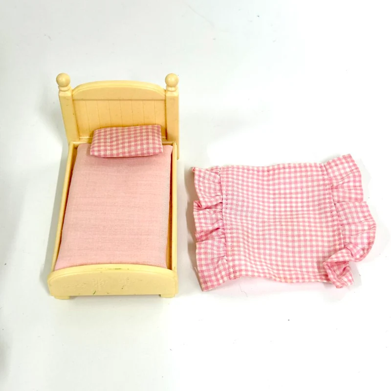 [used] Single Bed Set Sylvanian Families Calico Critters