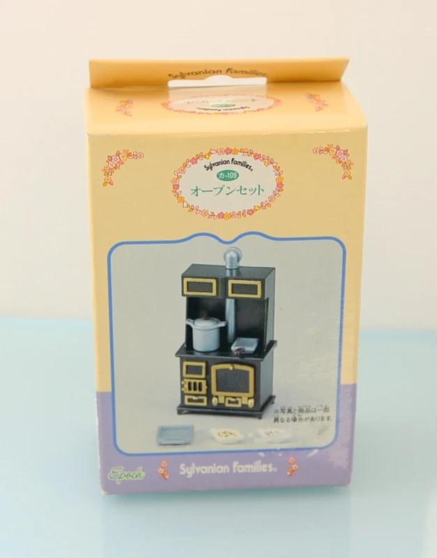 Black Oven Set KA-109 Sylvanian Families Calico Critters
