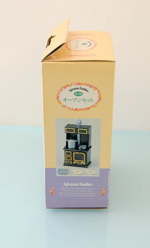 Black Oven Set KA-109 Sylvanian Families Calico Critters