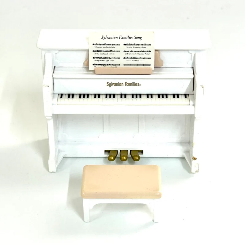 [used] Piano Set Sylvanian Families Calico Critters