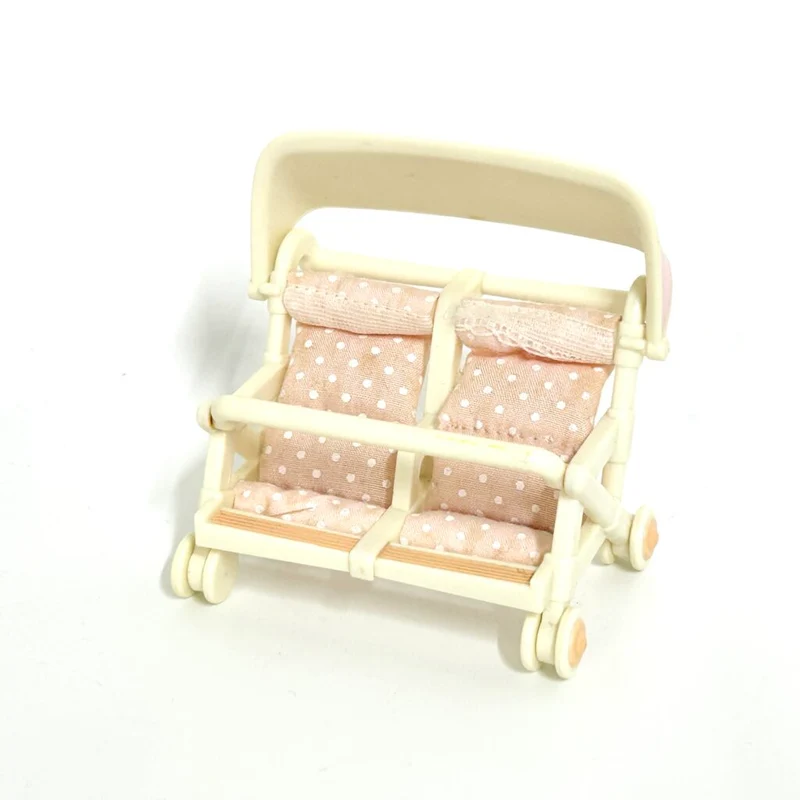 [used] Double Baby Baggy Pushchair KA-214 Sylvanian Families Calico Critters