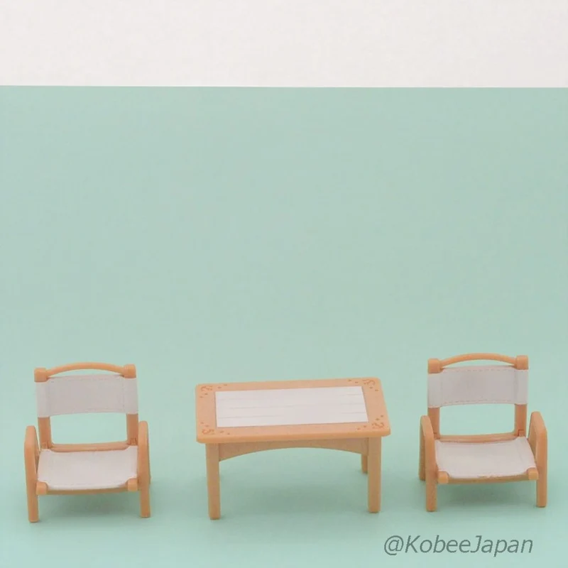 Seaside Table Set Fan Club 92412 Sylvanian Families Calico Critters