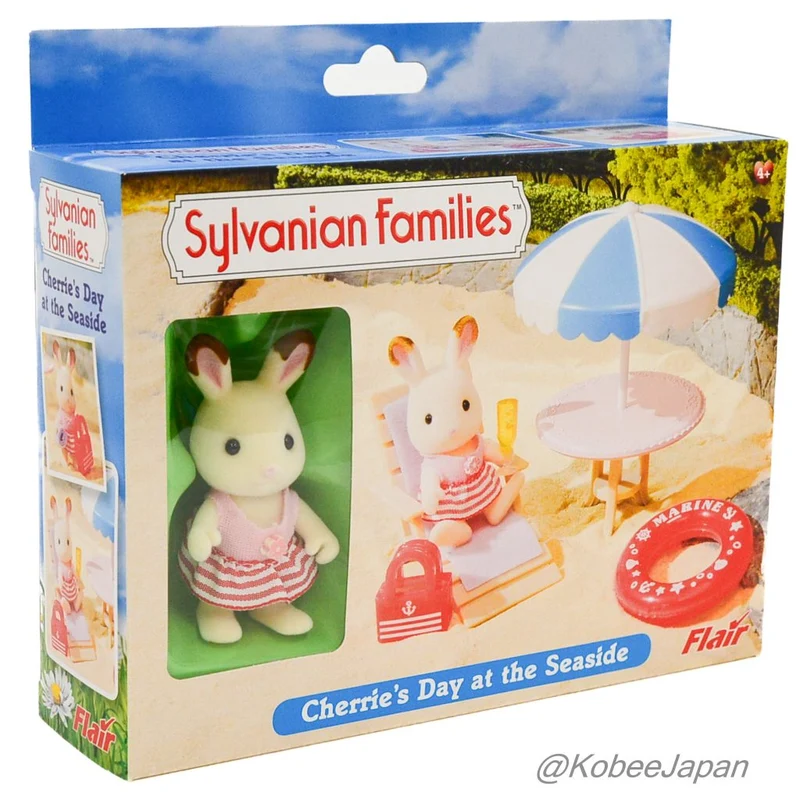 Cherrie's Day At The Seaside Flair 4672 Sylvanian Families Calico Critters