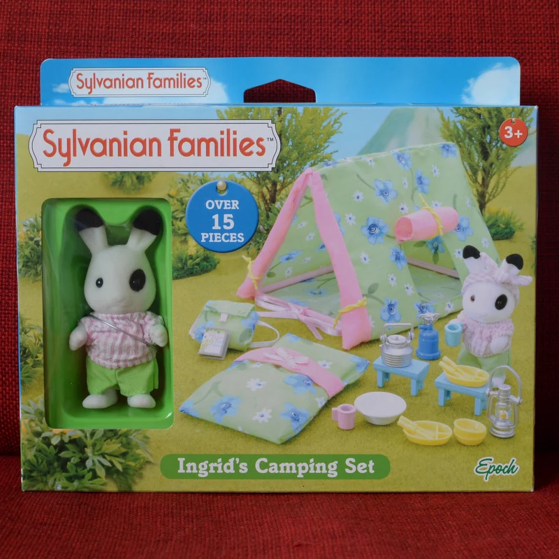Ingrid's Camping Set 4868 Sylvanian Families Calico Critters