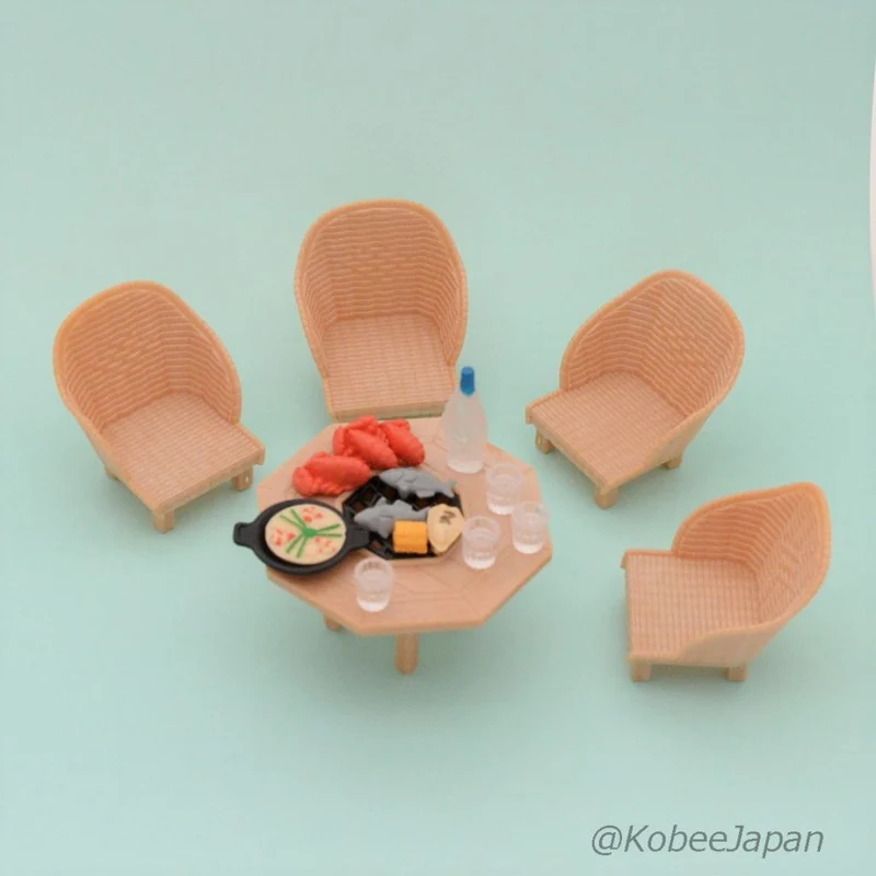 Seaside Barbecue Set Fan Club Sylvanian Families Calico Critters