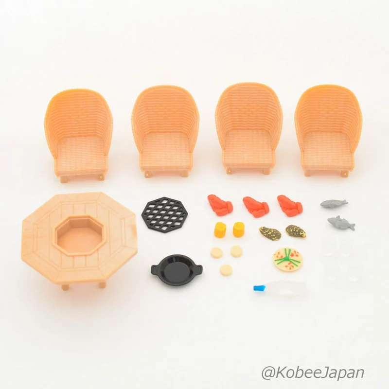 Seaside Barbecue Set Fan Club Sylvanian Families Calico Critters