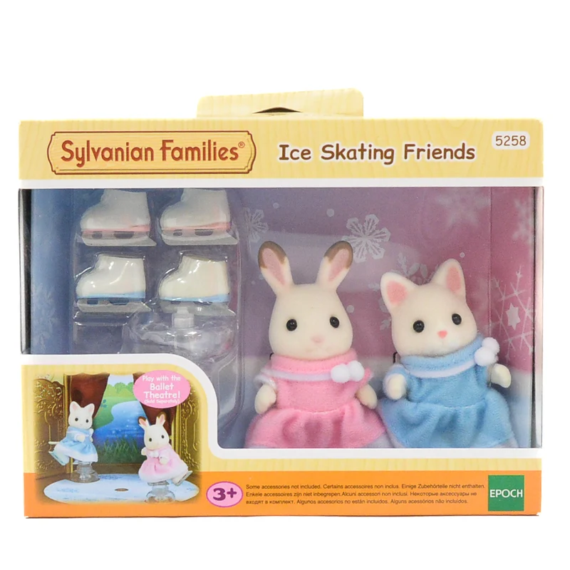 Ice Skating Friends 5258 Sylvanian Families Calico Critters