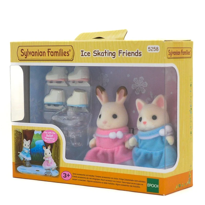 Ice Skating Friends 5258 Sylvanian Families Calico Critters