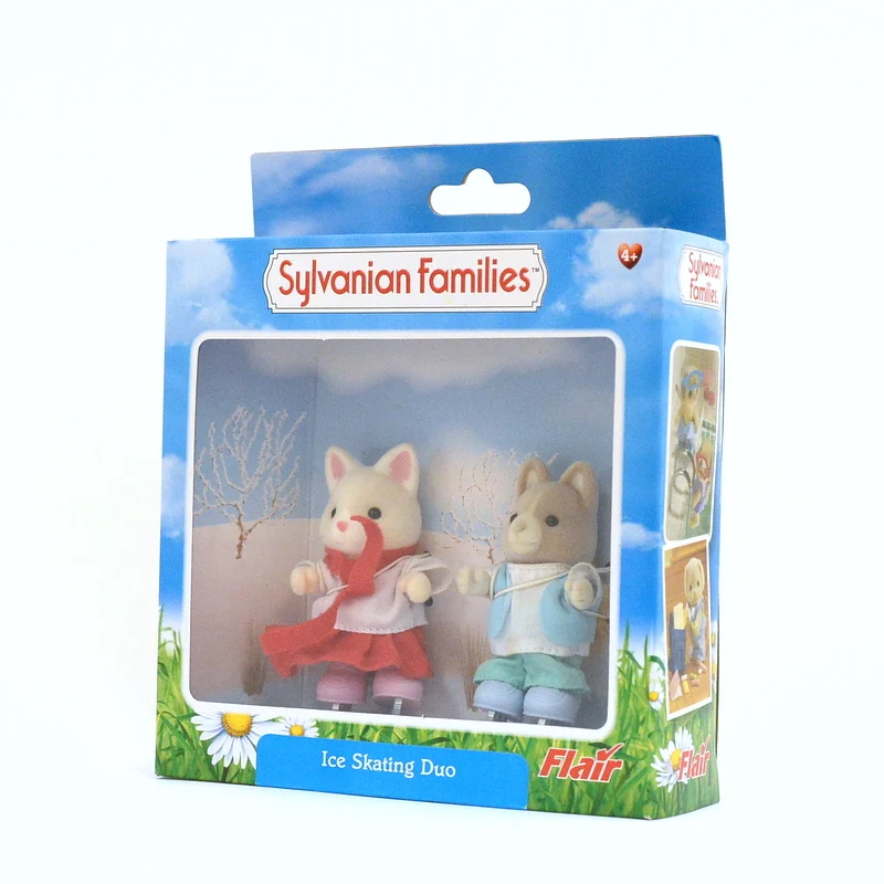 Ice Skating Duo Flair 4374F Sylvanian Families Calico Critters
