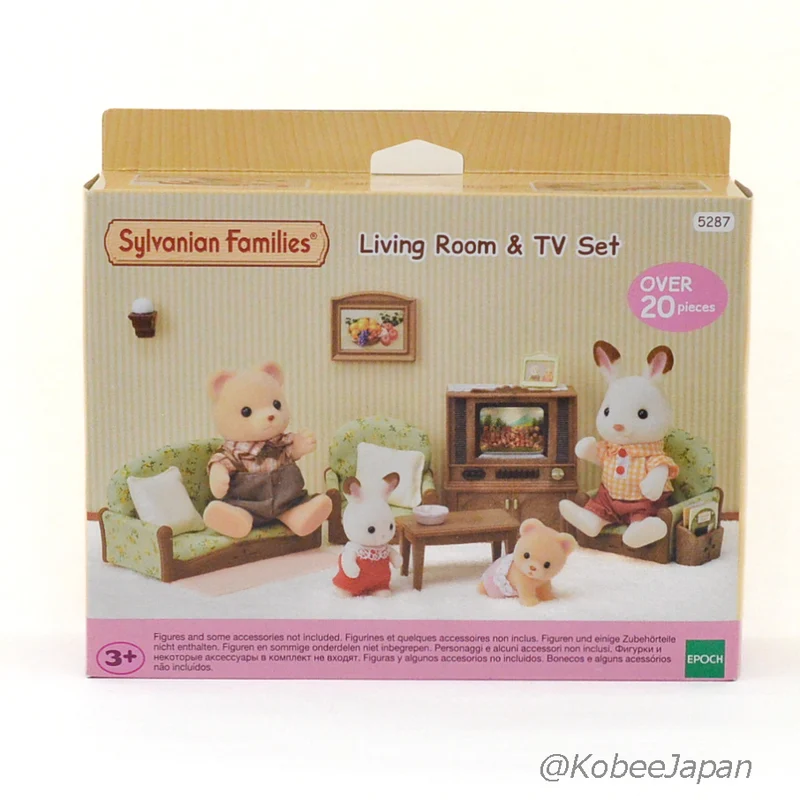 Living Room Tv Set 5287 Sylvanian Families Calico Critters