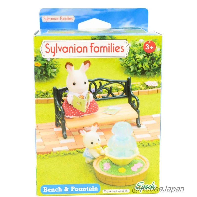 Bench Fountain Version 2243 Sylvanian Families Calico Critters
