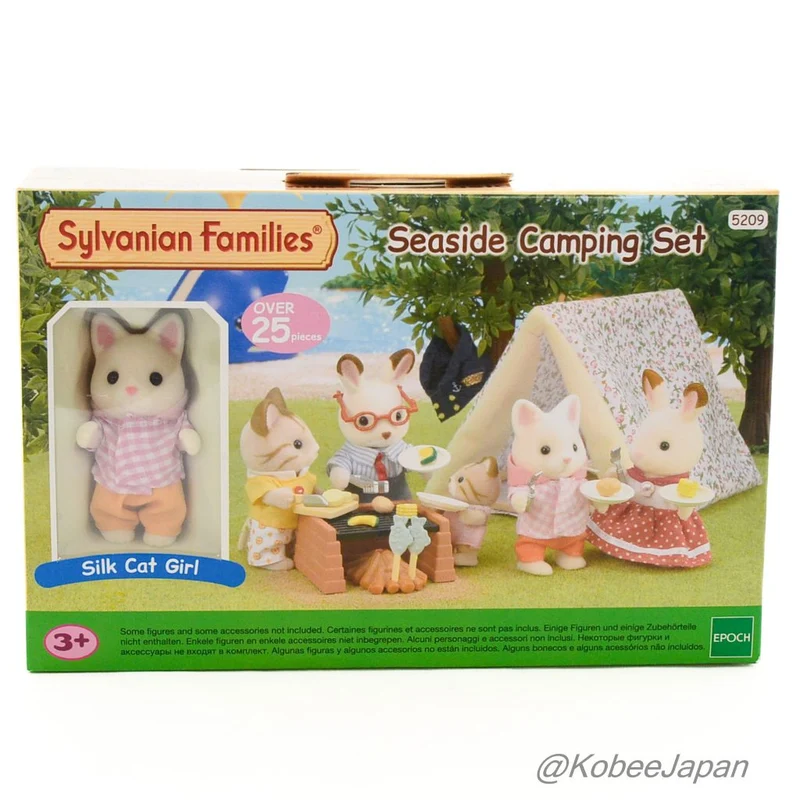 Seaside Camping Set 5209 Sylvanian Families Calico Critters