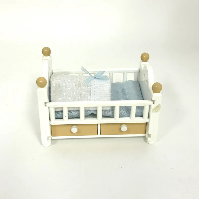 [Used] BABY BED / CRIB Epoch KA-203 Japan Sylvanian Families