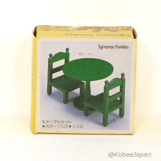 Green Round Table Set KA-02 Sylvanian Families Calico Critters