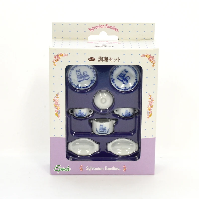 Ceramic Kitchenware Set KA-17 Sylvanian Families Calico Critters