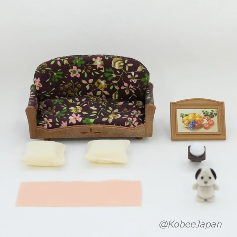 Sofa Set KA-508 Sylvanian Families Calico Critters