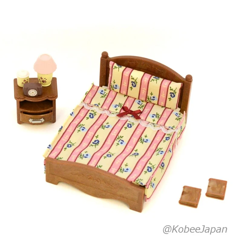Semi-Double Bed for Bedroom KA-512 Sylvanian Families Calico Critters