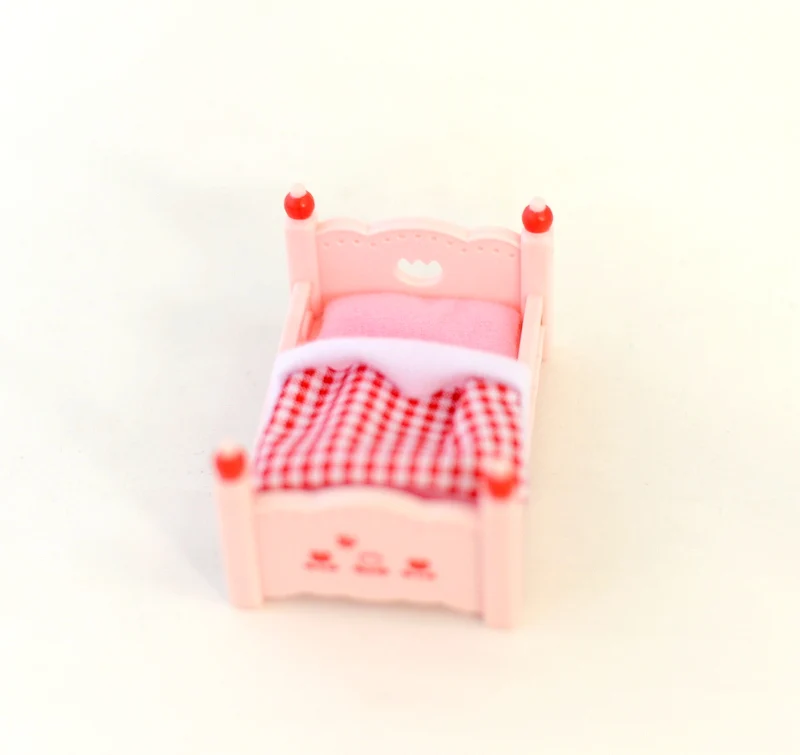 Fluffy Dream Collection Bed Set Red Familymart 2021 Sylvanian Families Calico Critters