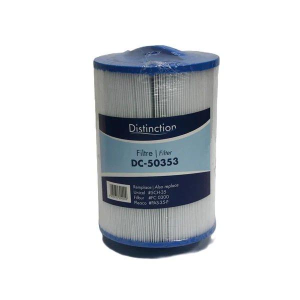 Filtre 35' Carré 5 5/8'' X 8'' Vissé MPT 1 1/2''
