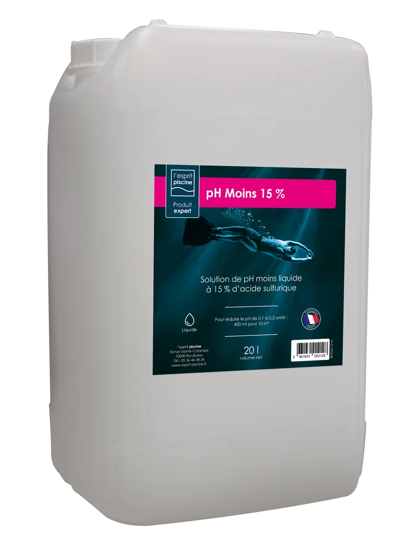 ESPRIT PISCINE / PH MINUS LIQUIDE 15 % / 20L