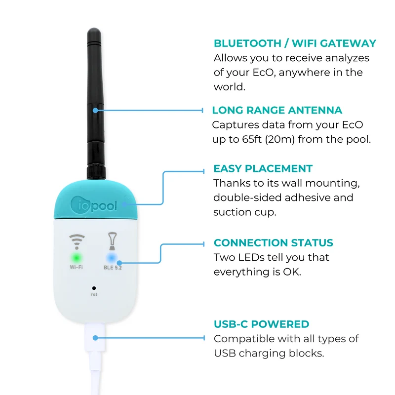 EcO Start + Connect (Chlorine & Bromine)