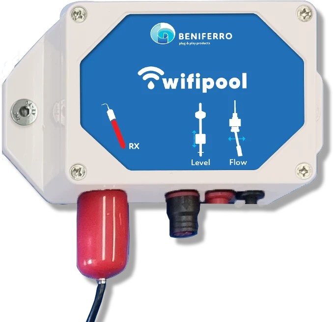 Module Wifipool RX (Redox) - Débit - Niveau