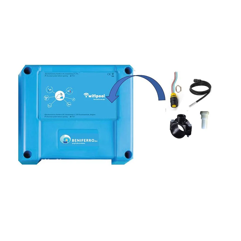Mesure de température supplémentaire sur le boîtier de mesure et de contrôle CONNECT PRO - y compris le matériel d'installation