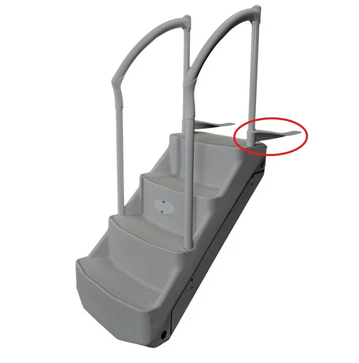 Support de Deck Gris Pour Escalier Voie Royale (1)