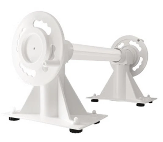 Rouleau Solaire Creusée Plastique Blanc Kit Complet