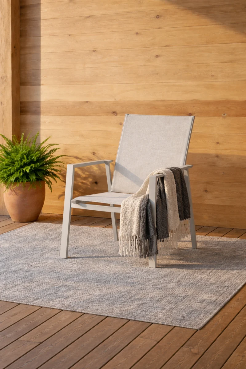 Chaise Belfort Greige F91 / Tissu 340