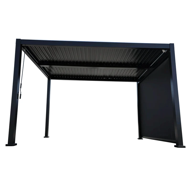Pergola Mélia 10 x 13 Noir Texturé F96