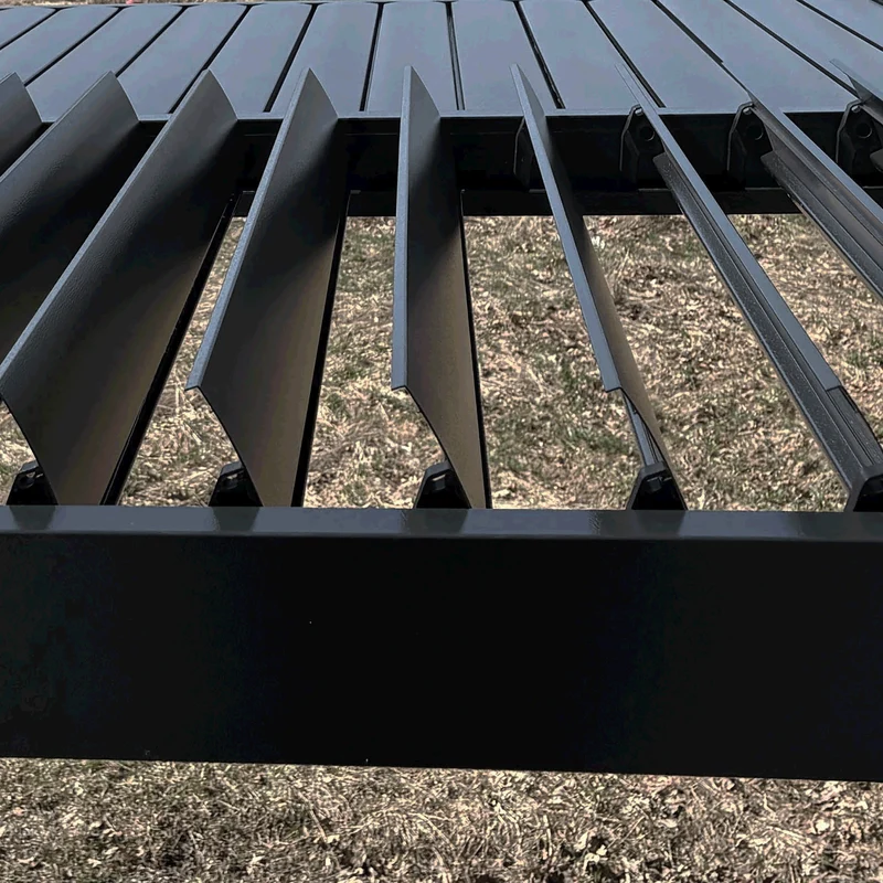 Pergola Mélia 10 x 13 Noir Texturé F96