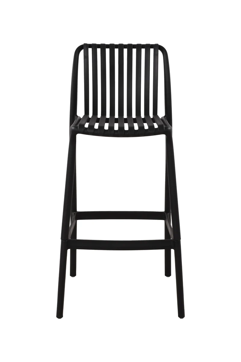 Chaise Bar Platique Noir F94