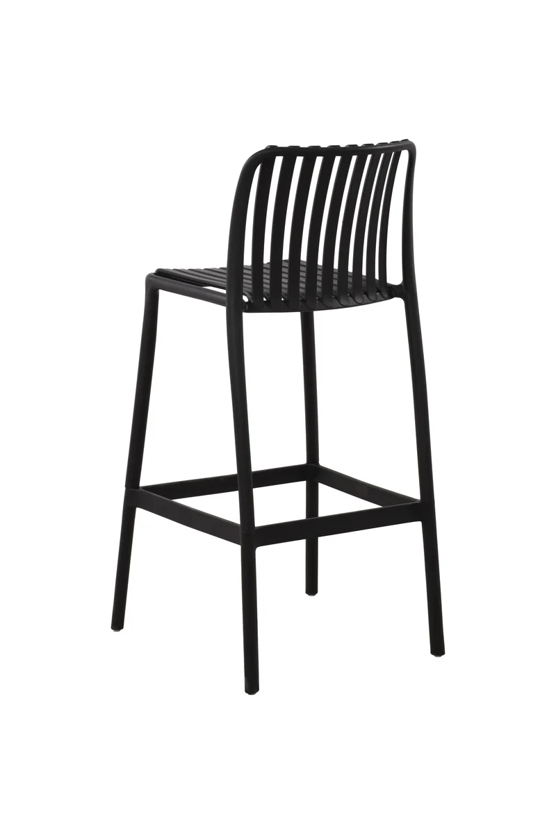 Chaise Bar Platique Noir F94