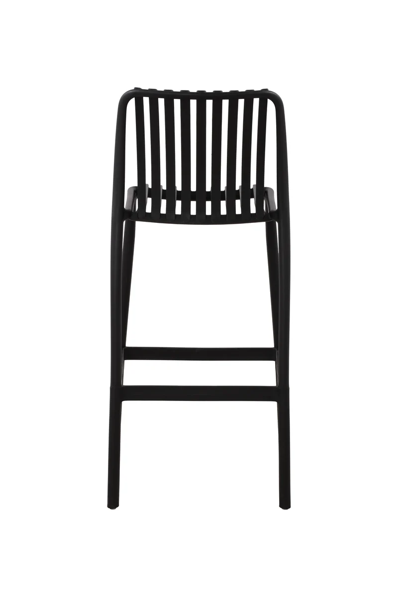 Chaise Bar Platique Noir F94