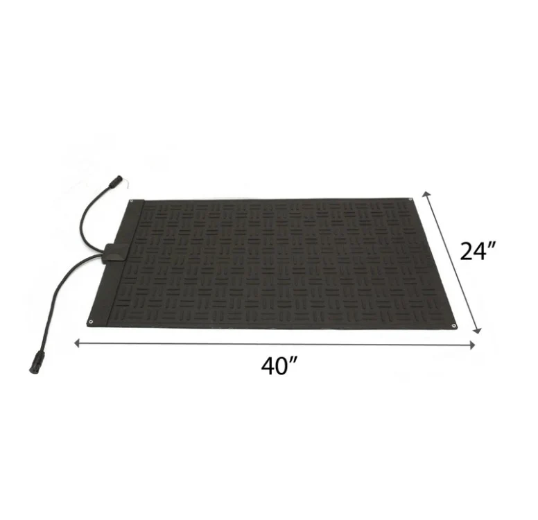 Tapis Chauffant pour Porte 24" x 40" 120v / 2.1A