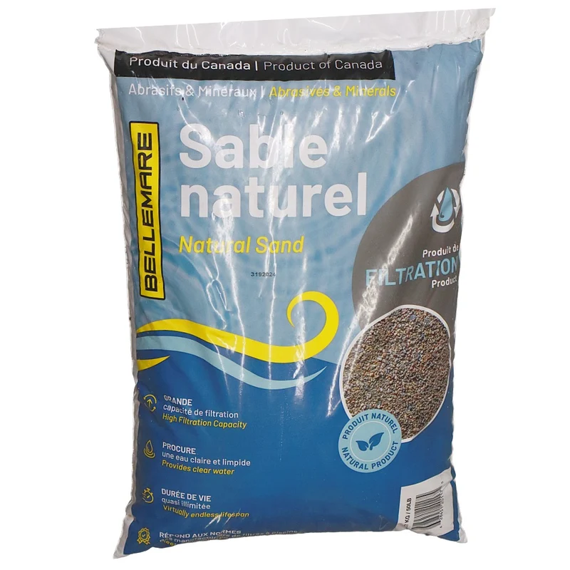 Sable pour filtre 500lb