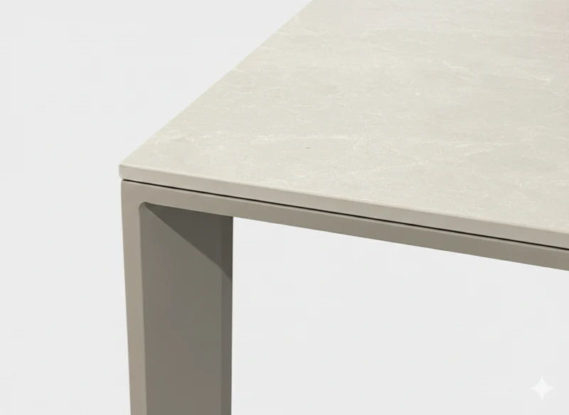 Table à Diner Richport Greige F91 / Rock Beam S90 39"x79"