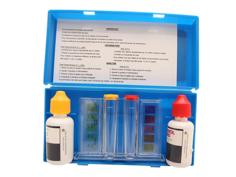 Trousse d'Analyse Chlore & PH