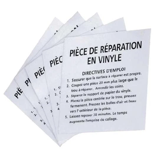 Patch Toile Auto-Collante Pour Réparation